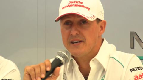 Seven-time world champion Michael Schumacher