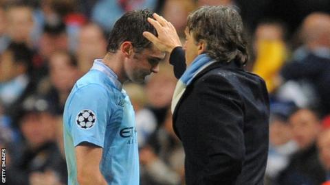 Adam Johnson and Roberto Mancini