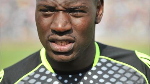 Uganda goalkeeper Denis Onyango