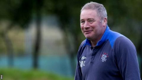 Rangers manager Ally McCoist