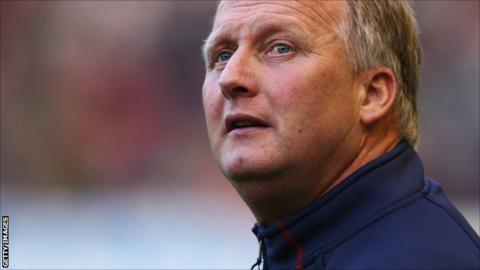 Bury manager Kevin Blackwell
