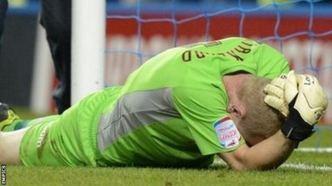 Sheffield Wednesday goalkeeper Chris Kirkland