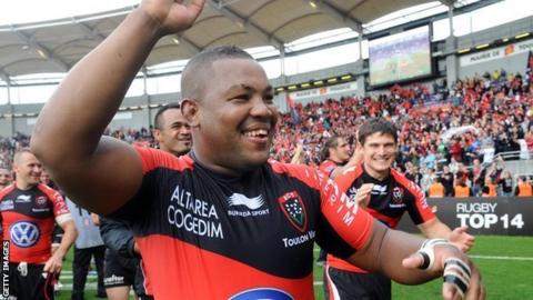 Toulon flanker Steffon Armitage