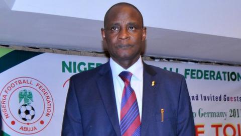 NFF president Aminu Maigar