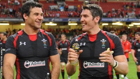 Mike Phillips and James Hook