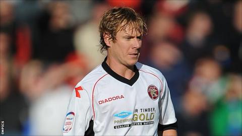 Walsall defender Dean Holden