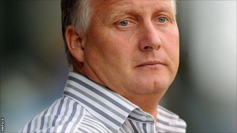 Bury manager Kevin Blackwell
