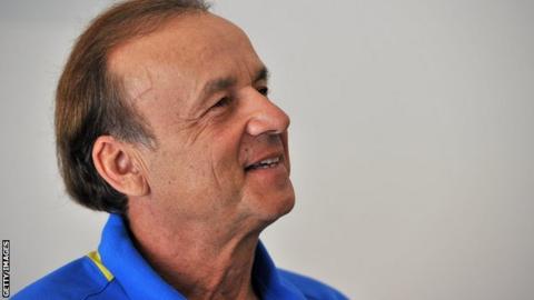 Niger coach Gernot Rohr