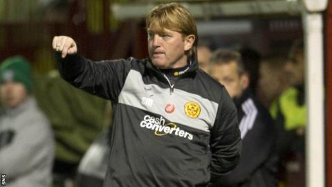 Motherwell boss Stuart McCall