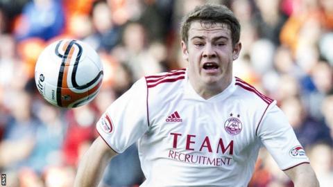 Aberdeen winger Ryan Fraser