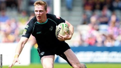 London Broncos player Dan Sarginson