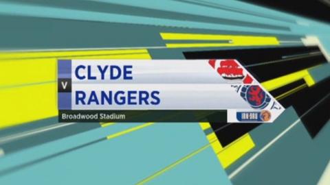 Clyde v Rangers