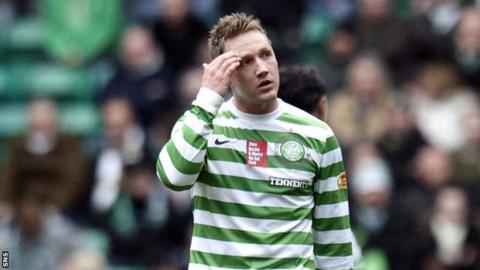 Celtic midfielder Kris Commons