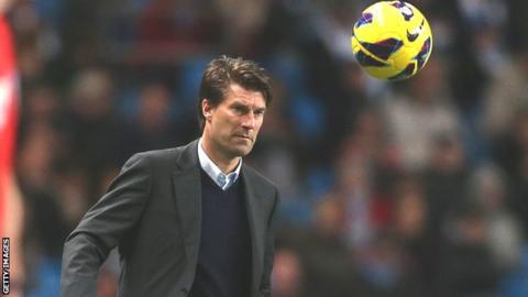 Swansea City manager Michael Laudrup