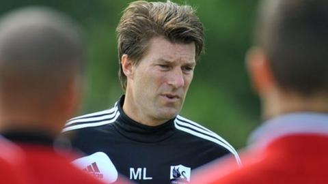 Swansea's manager Michael Laudrup