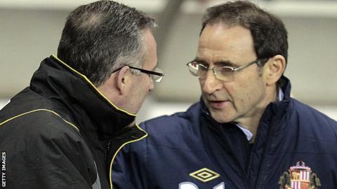 Paul Lambert and Martin O'Neill