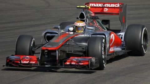 McLaren's Lewis Hamilton