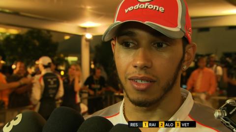 McLaren's Lewis Hamilton