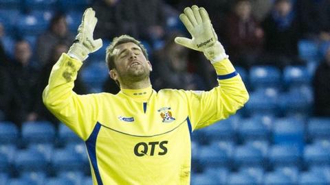 Kilmarnock keeper Cammy Bell
