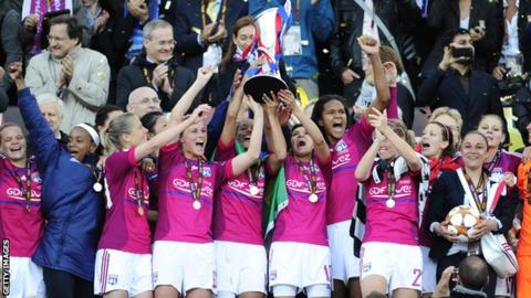 Lyon win 2012 UEFA Women's Champions League