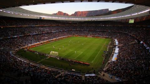 The Cape Town stadium