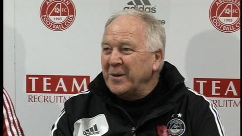 Aberdeen manager Craig Brown
