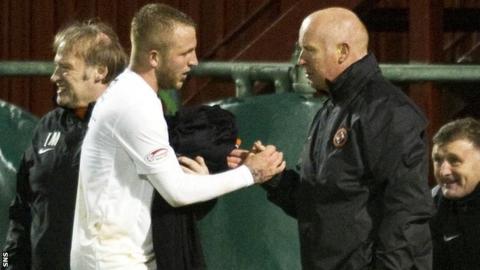 Johnny Russell and Peter Houston