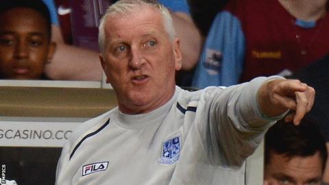 Tranmere Rovers manager Ronnie Moore