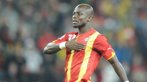 Former Ghana captain Stephen Appiah