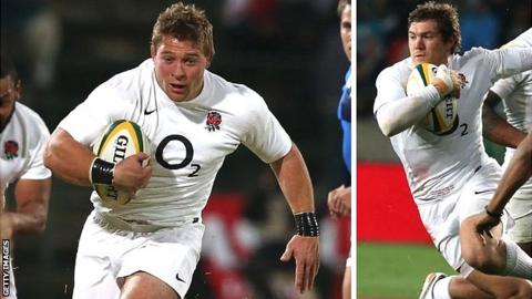 England hooker Tom Youngs and full-back Alex Goode