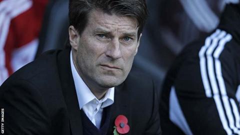 Swansea City manager Michael Laudrup