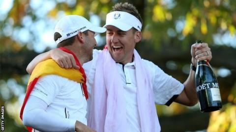 Ian Poulter is earning plaudits for his performance which helped Europe clinch the Ryder Cup