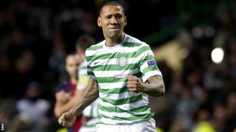 Wilson in action for Celtic