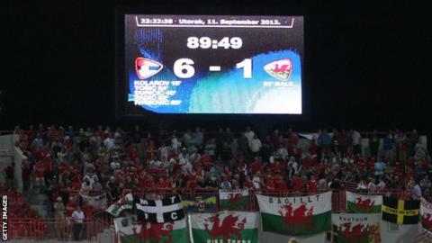 Fans in Novi Sad