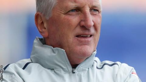 Tranmere Rovers manager Ronnie Moore
