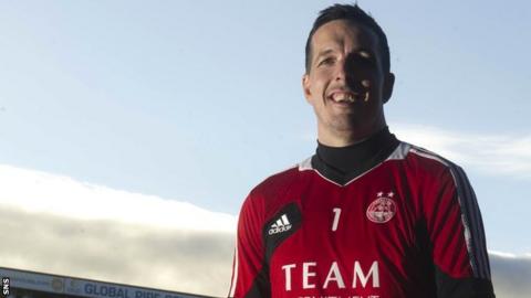 Aberdeen goalkeeper Jamie Langfield