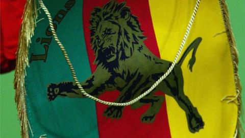 Cameroon football pennant