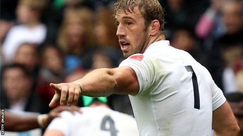 England captain Chris Robshaw