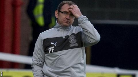 Hibernian manager Pat Fenlon