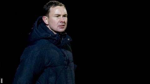 Derek Adams versus St Johnstone