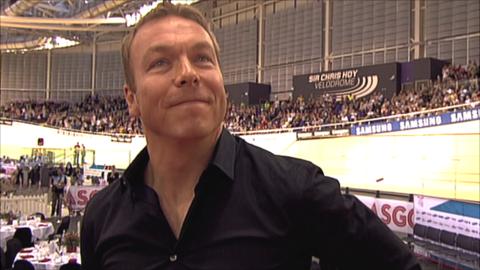 A tearful Sir Chris Hoy