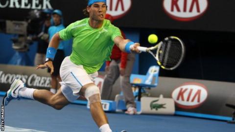 Rafael Nadal back from knee injury in Abu Dhabi event ...