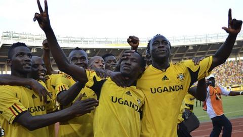 Uganda's international footballers