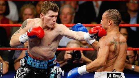 Ricky Hatton and Paulie Malignaggi