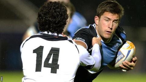 DTH van der Merwe starts for Glasgow
