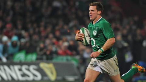 Ireland wing Craig Gilroy