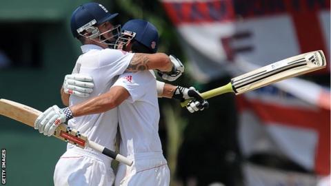 Kevin Pietersen and Alastair Cook