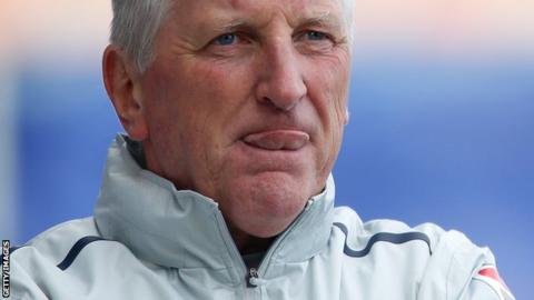 Tranmere Rovers manager Ronnie Moore