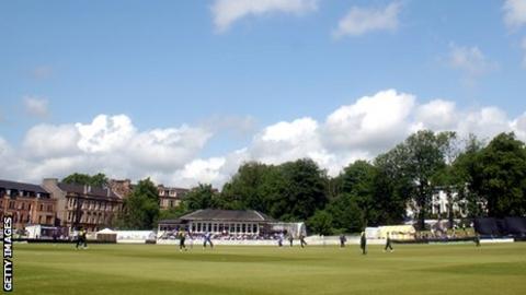 The venue for the first international football match, featuring Scotland and England
