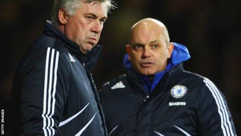 Carlo Ancelotti and Ray Wilkins